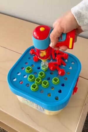 Kids Electric Drill Construction Toy Set